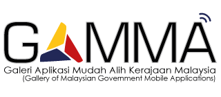 Logo GAMMA β Galeri Aplikasi Mudah Alih Kerajaan Malaysia